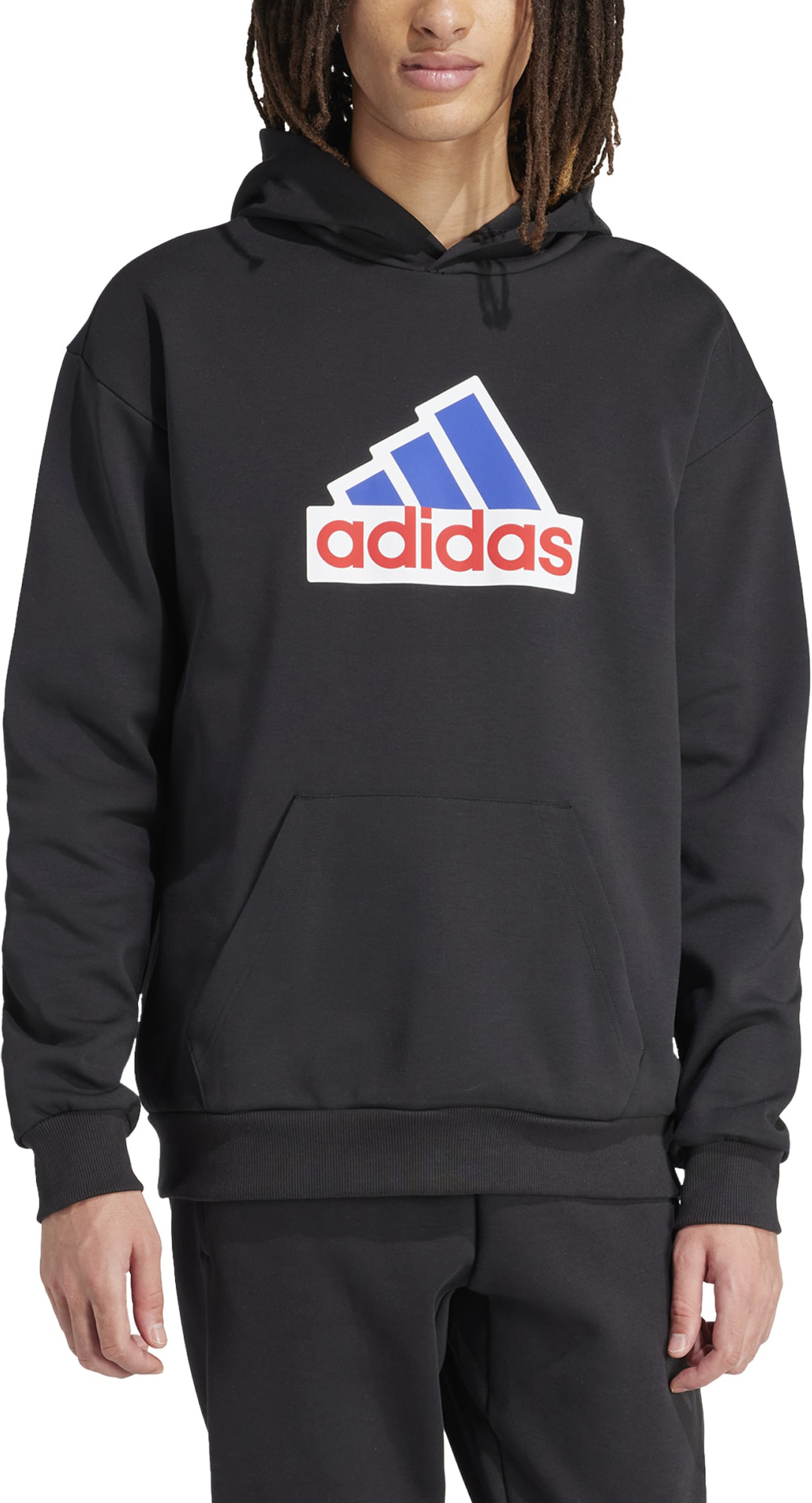 Mikina adidas Performance FI BOS HD OLY Čierna | is3233, 0