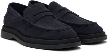 Tenisky a topánky BOSS Hugo Suede Loafers Navy | 50536215, 3