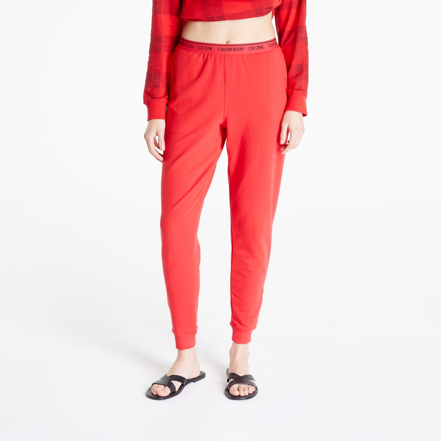 Tepláky CALVIN KLEIN Ck1 Lounge Jogger Červená | QS6429E 5FJ, 0