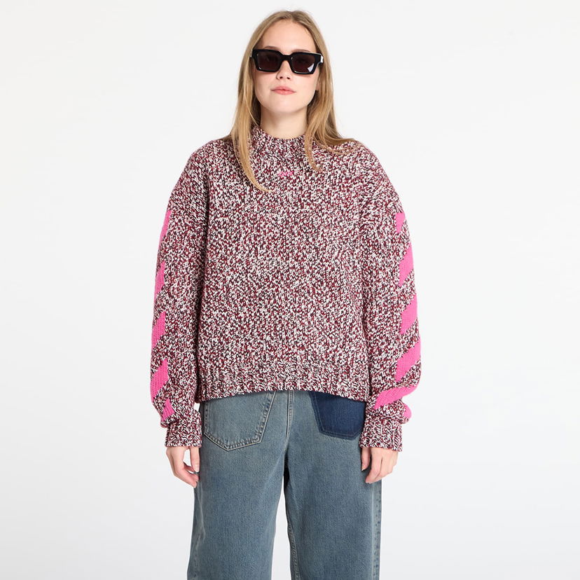 Sveter Off-White Mouline Arrow Knit Crewneck Rôznofarebný | OWHE10JF25KNI0012632