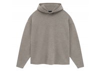Core Collection Knit Hoodie Heather Grey