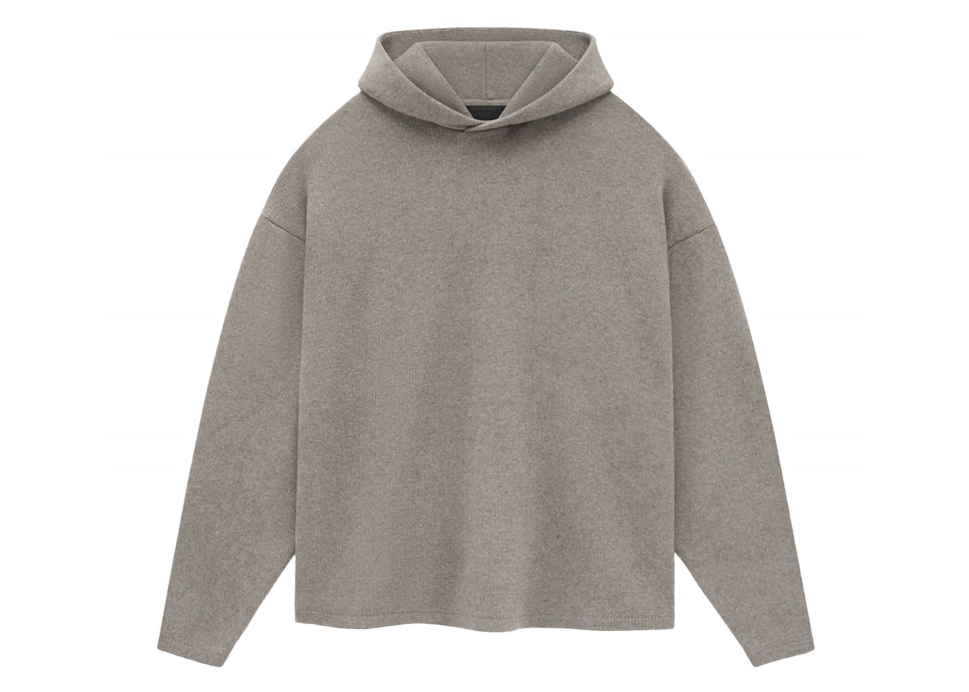 Mikina Fear of God Core Collection Knit Hoodie Heather Grey Šedá | 192SU244411F, 0