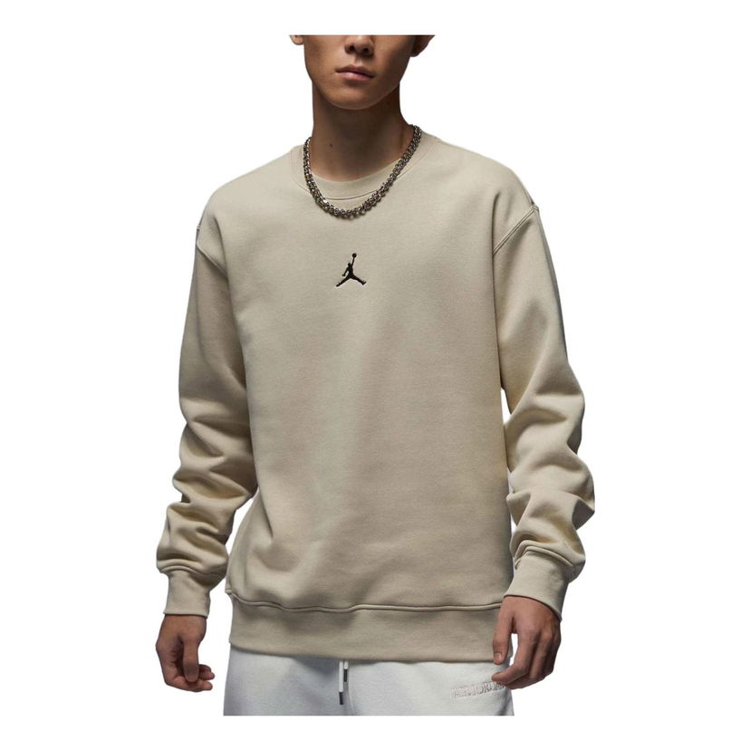 Sveter Jordan Essentials Logo Sweatshirt Béžová | FV8451-282