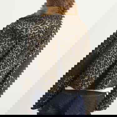 Kabáty Barbour Barbour x GANNI Leopard Print Hooded Wax Coat Rôznofarebný | LWX1529BK11, 3