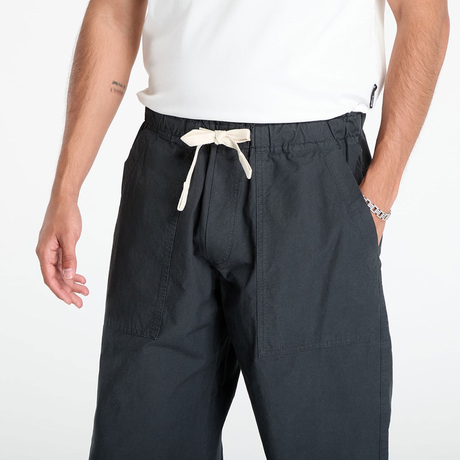 Nohavice Palm Angels Palm Angels Loose Pants Šedá | PMCA117F25FAB0011310, 1