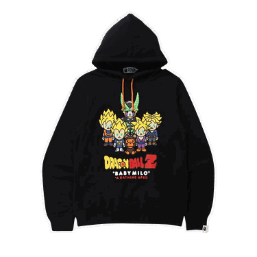 Mikina BAPE x Dragon Ball Z Baby Milo Super Saiyan & Cell Hoodie Čierna | 2G23 114 915 BLACK, 0