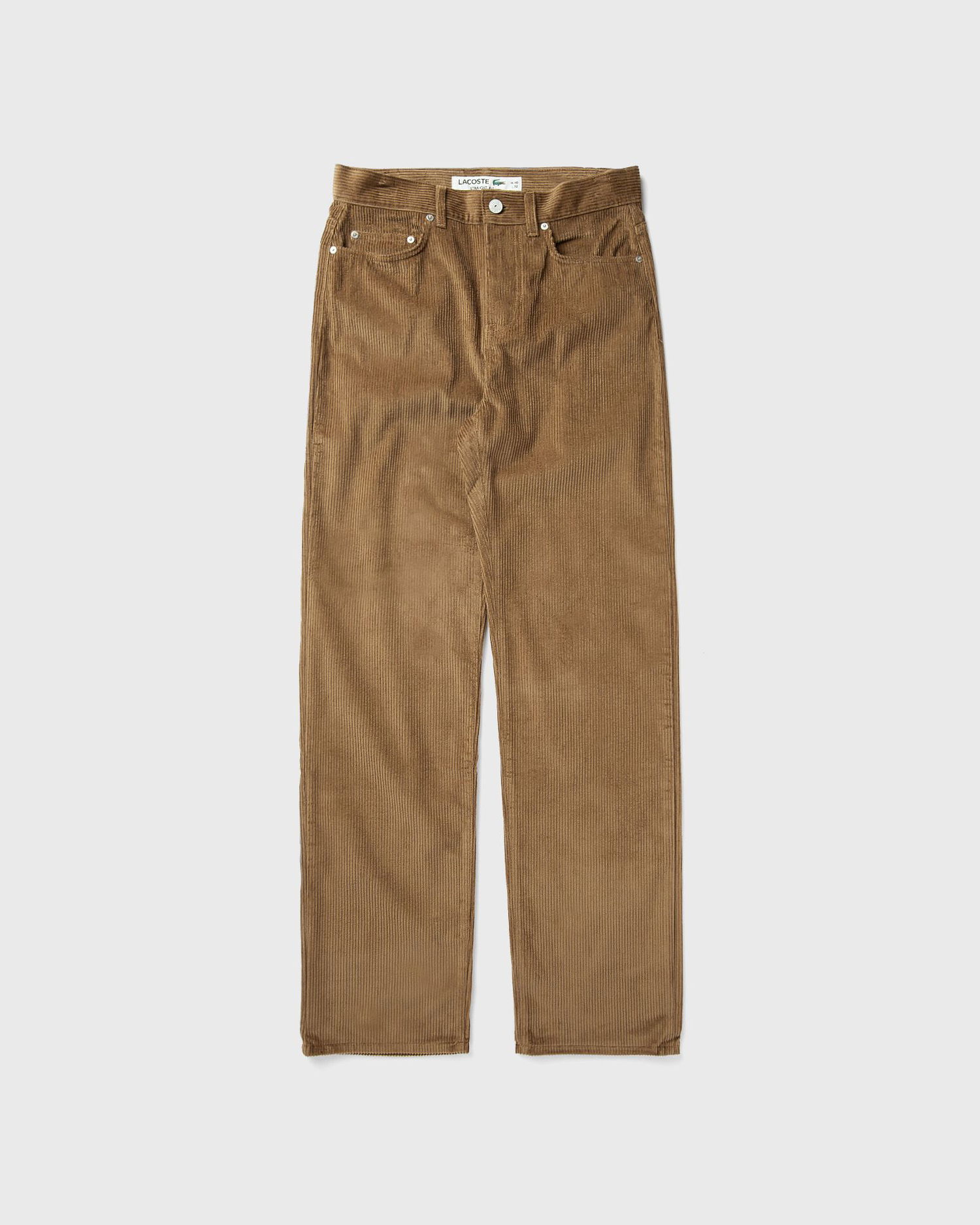 Džínsy Lacoste Corduroy Five-Pocket Pants Hnedá | HH6731-SIX, 0
