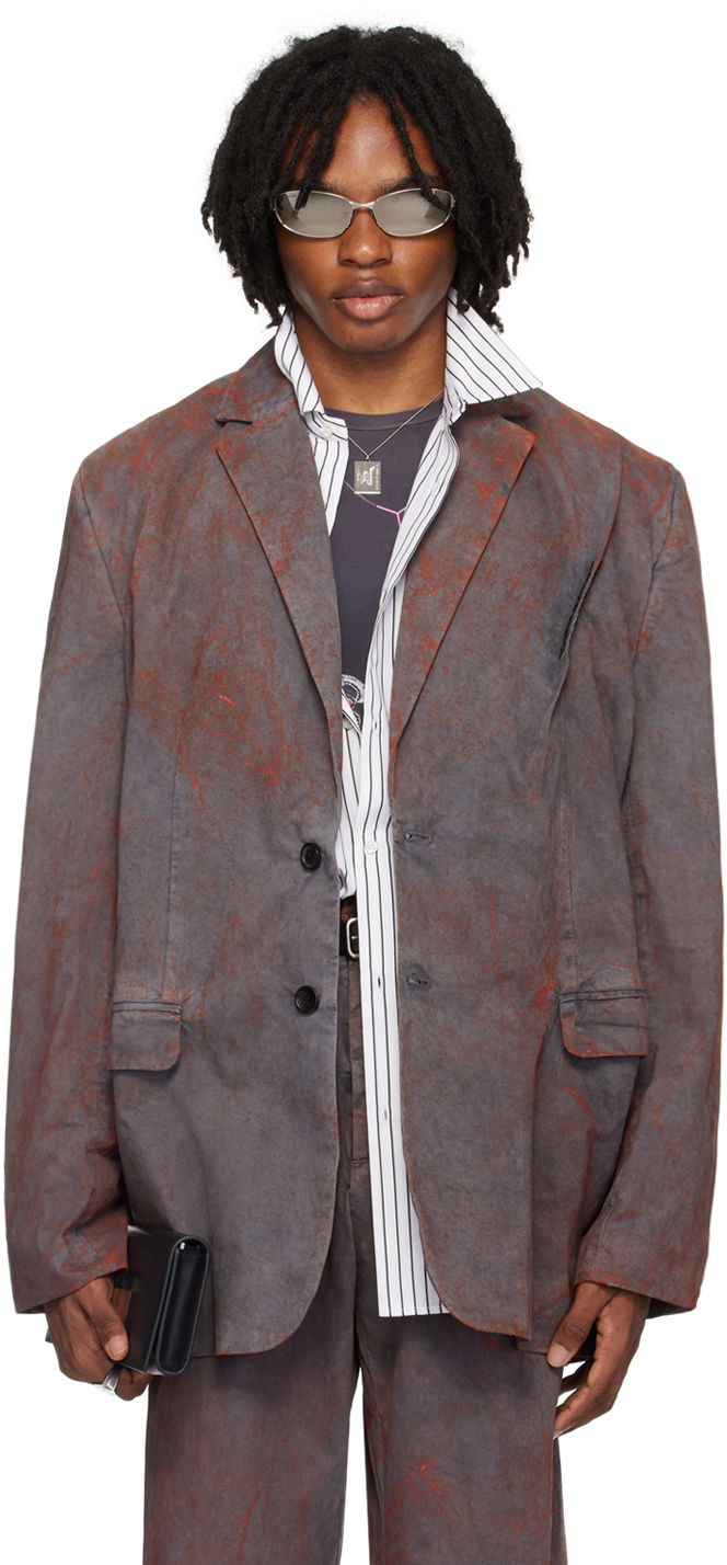 Bunda Y/PROJECT Blazer Gray Šedá | 201BL005, 0