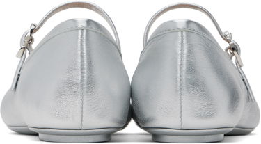 Tenisky a topánky Gianvito Rossi Rossi Carla Ballerina Flats Metalická | G22223-05GOM-NSW, 4