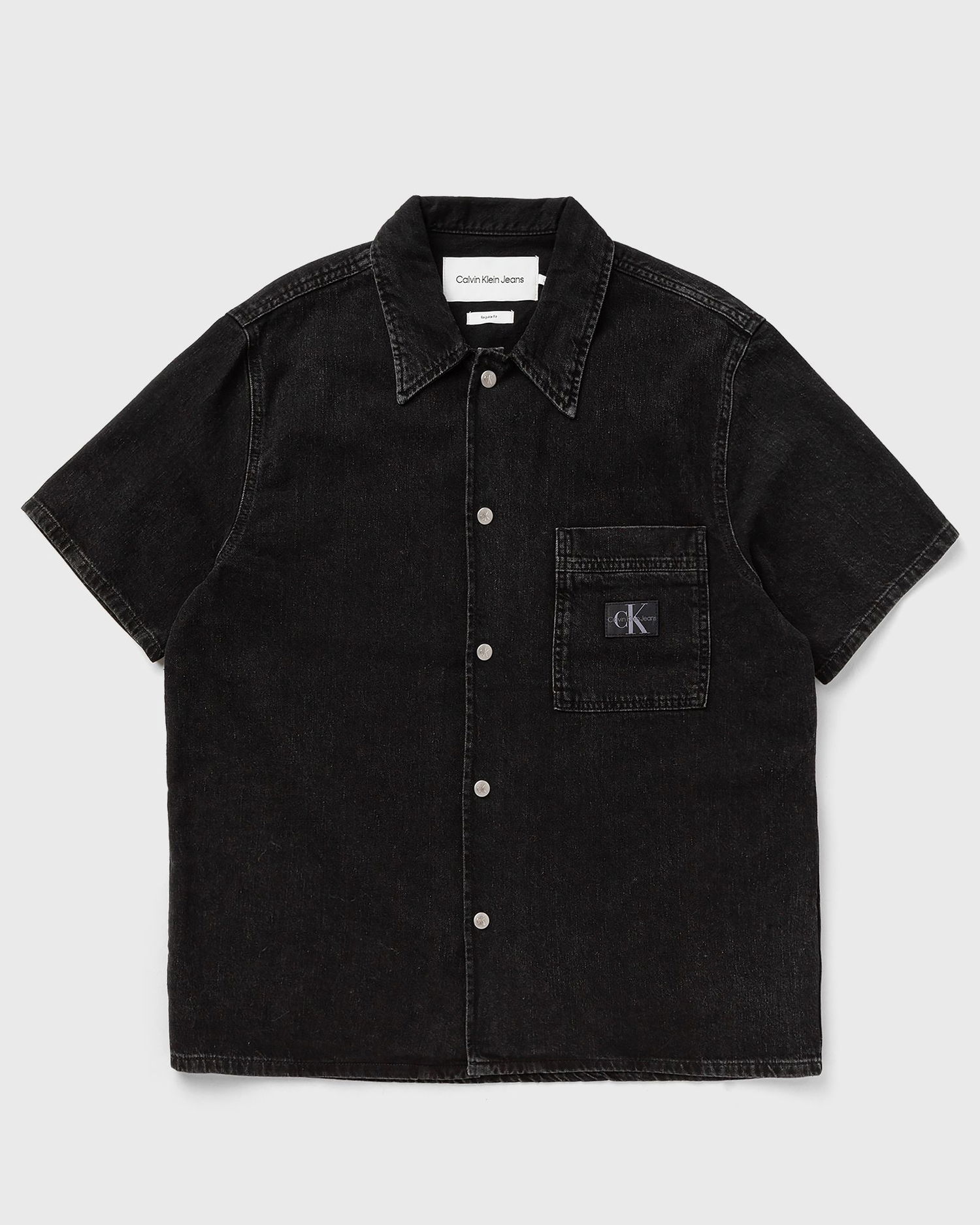 Košeľa CALVIN KLEIN CAMP DENIM SHIRT Čierna | J30J3257731BY, 0