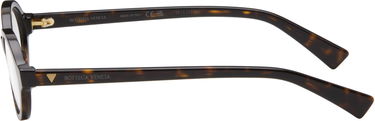 Slnečné okuliare Bottega Veneta Bottega Veneta Triangle Stud Logo Round Glasses Hnedá | BV1367O-002, 2
