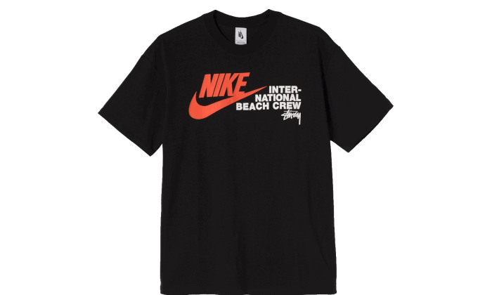 Tričko Nike Stüssy x International Beach Crew Čierna | DD3070-010, 0