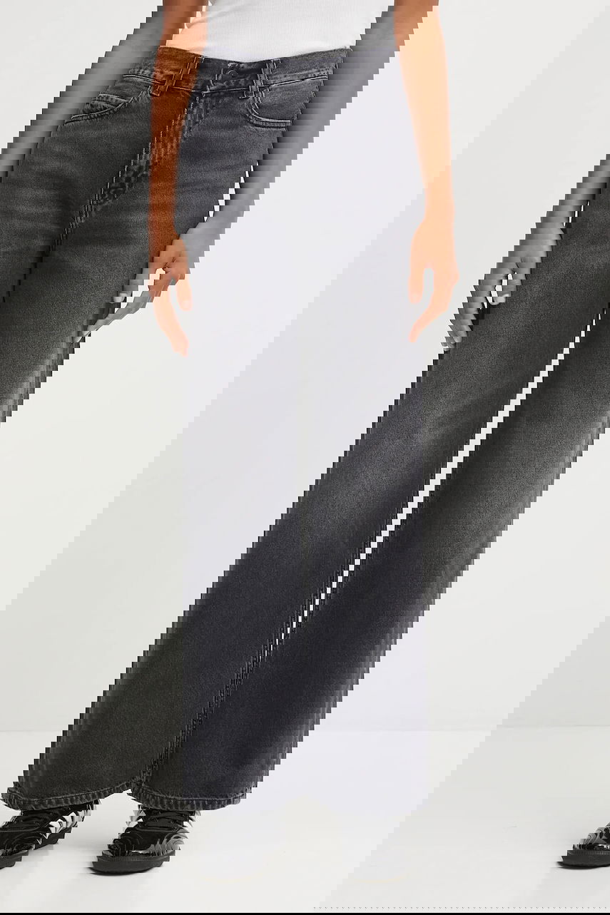 Džínsy Carhartt WIP Carhartt WIP Jane Pant Wide-Leg Jeans Šedá | I030497.894L, 0