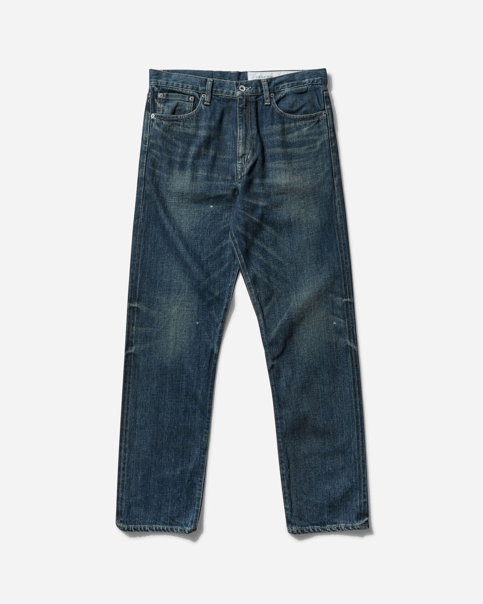 Washed Denim DP Mid Pants