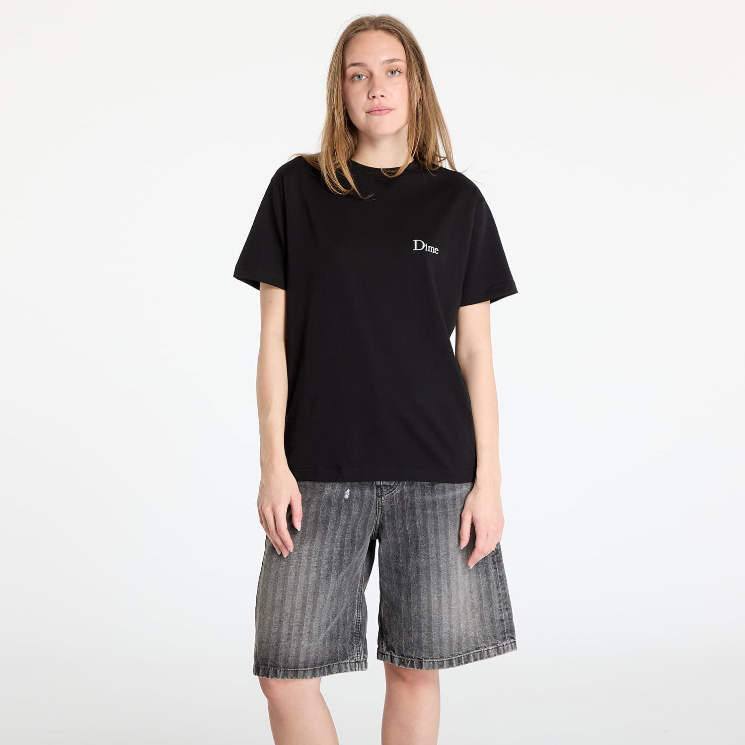 Tričko Dime DIME Classic Small Logo T-Shirt Čierna | DIME2SP2536BLK, 0