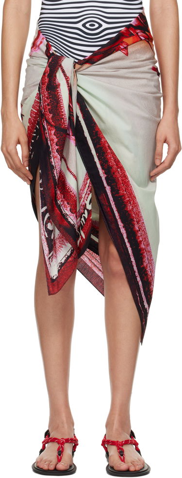 Sukňa Jean Paul Gaultier Jean Paul Gaultier 'The Flower Body Morphing Marinière' Sarong Rôznofarebný | 25/33-U-JU159-C582-422030, 0