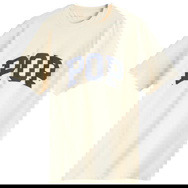 Tričko Pop Trading Company Arch Logo T-Shirt, Size Large Béžová | POPSS25-02-010, 0