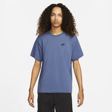 Tričko Nike Sportswear Lightweight Knit Short-Sleeve Top Modrá | DM6585-410, 0