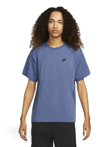 Tričko Nike Sportswear Lightweight Knit Short-Sleeve Top Modrá | DM6585-410