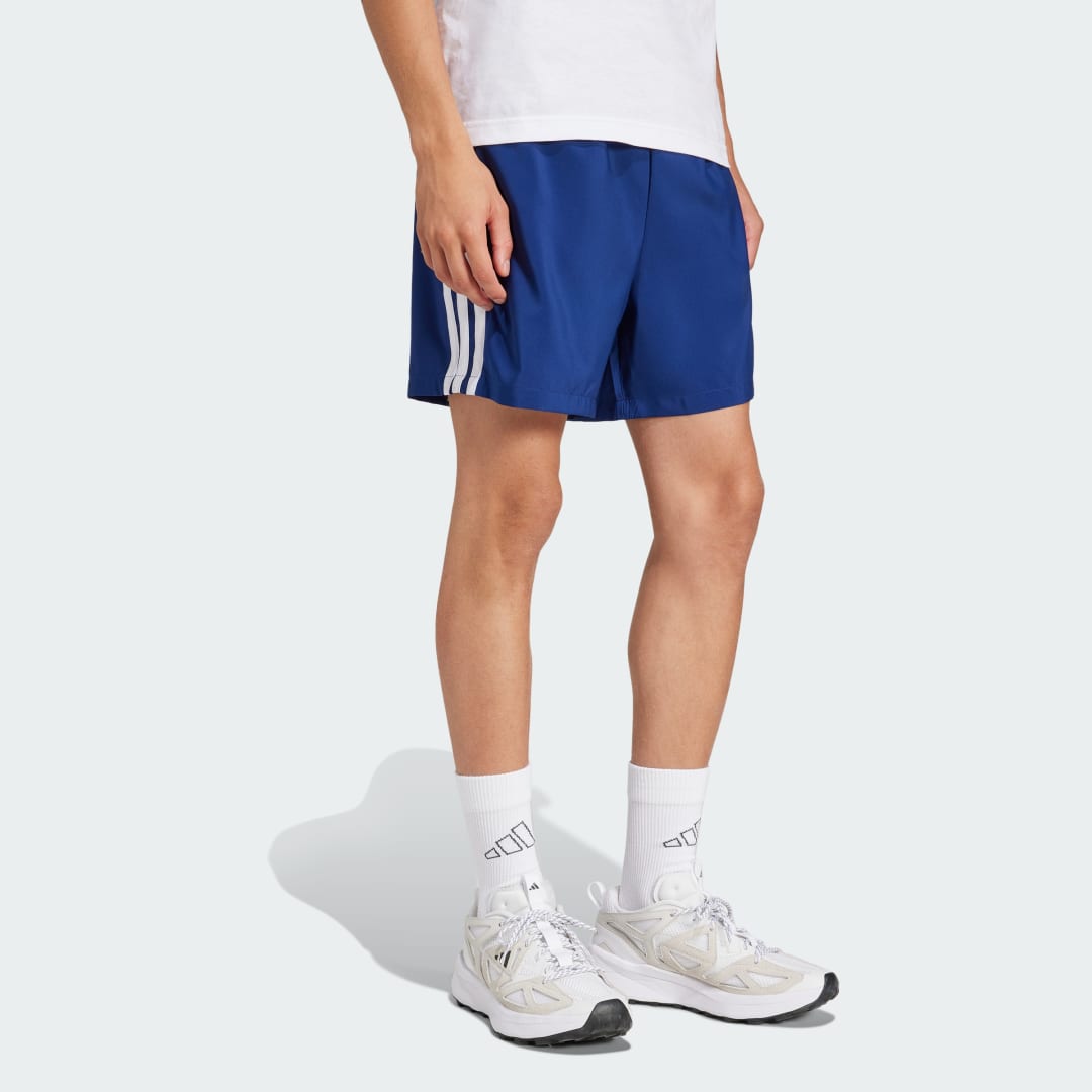Šortky adidas Performance 3-Stripes Training Shorts Modrá | JW1914, 1