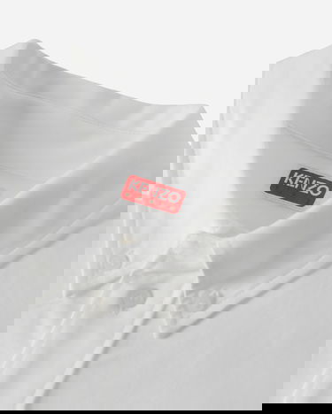 Košeľa KENZO Boke Flower Crest Oxford Shirt Biela | FD55CH4109LO 01, 8