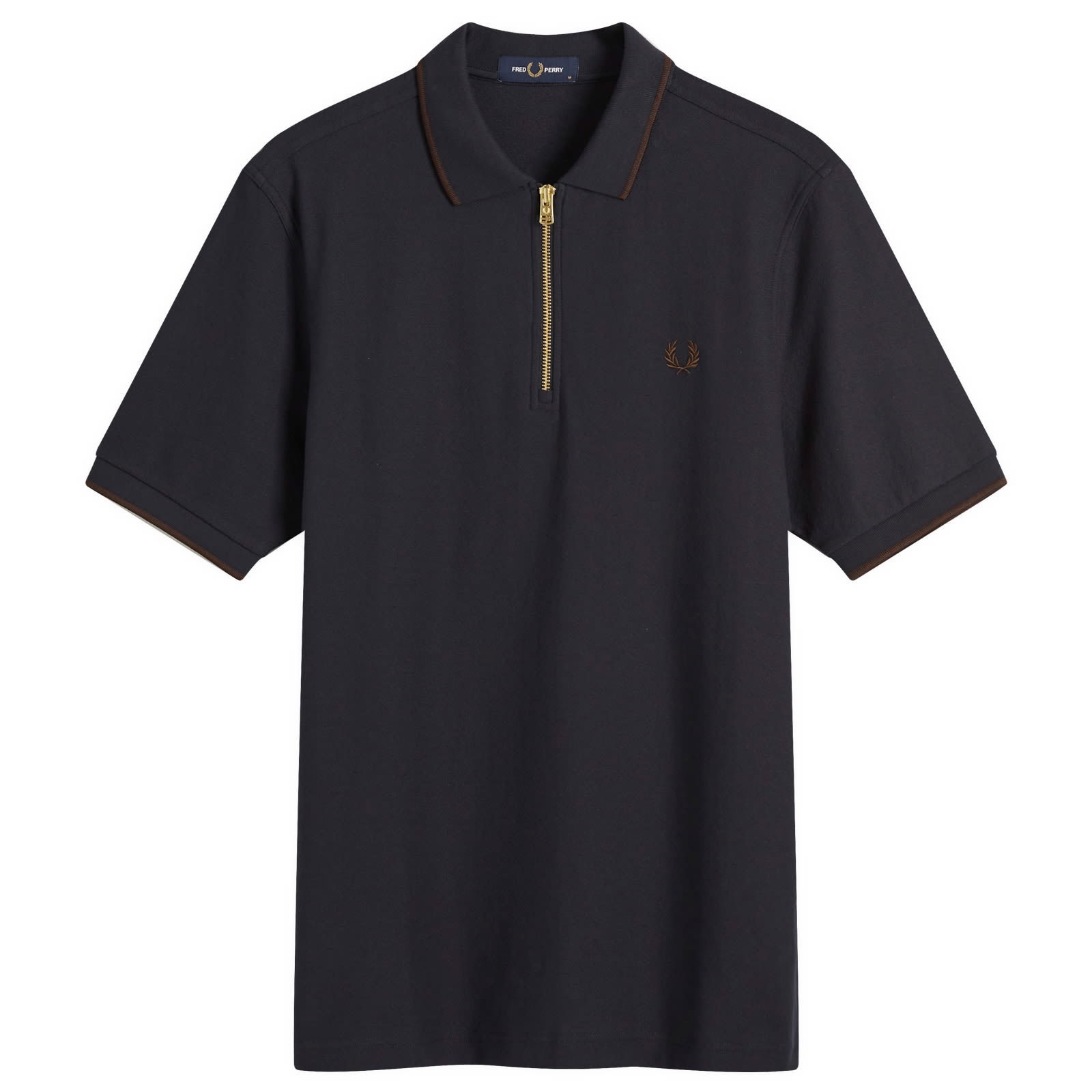 Zip Pique Polo