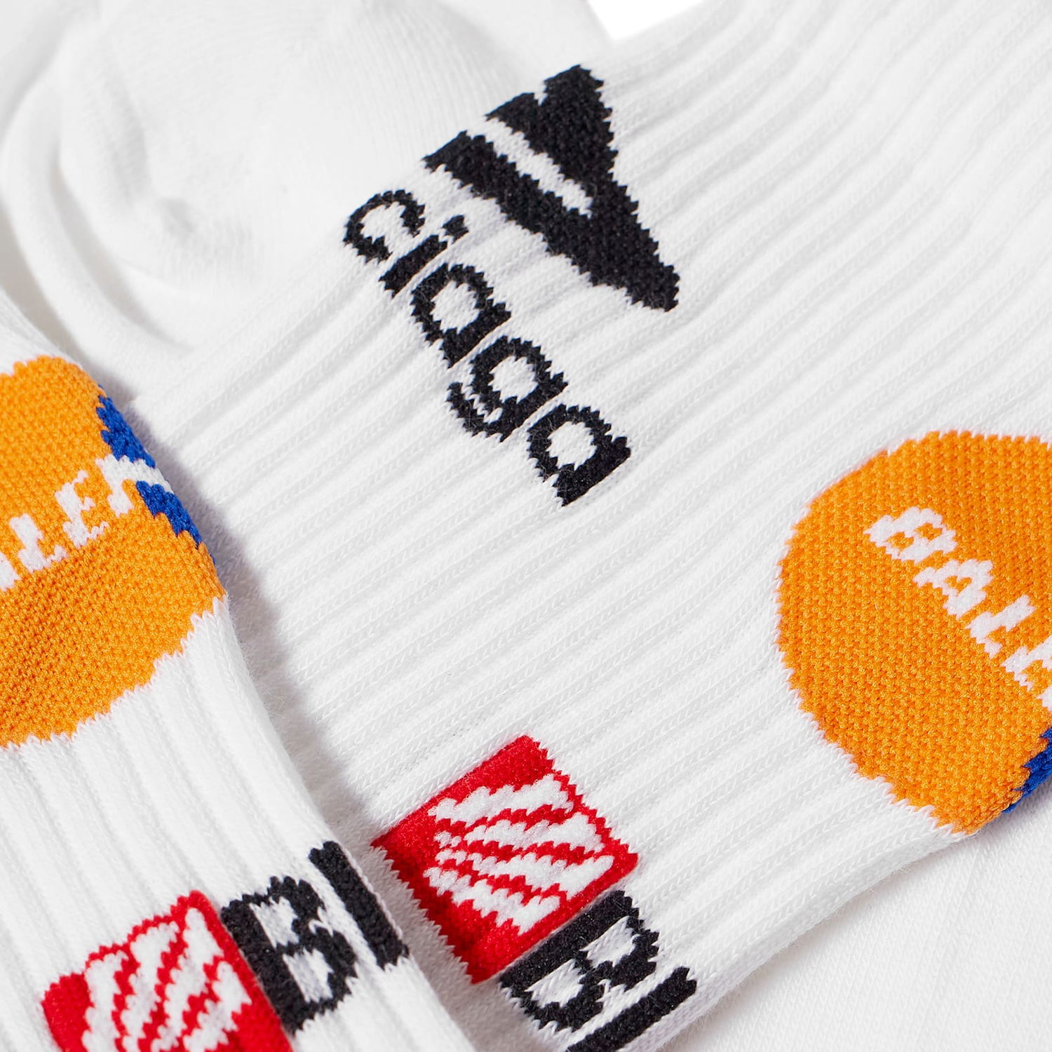 Ponožky Balenciaga League Socks Biela | 767035-4D7B4-9000, 1