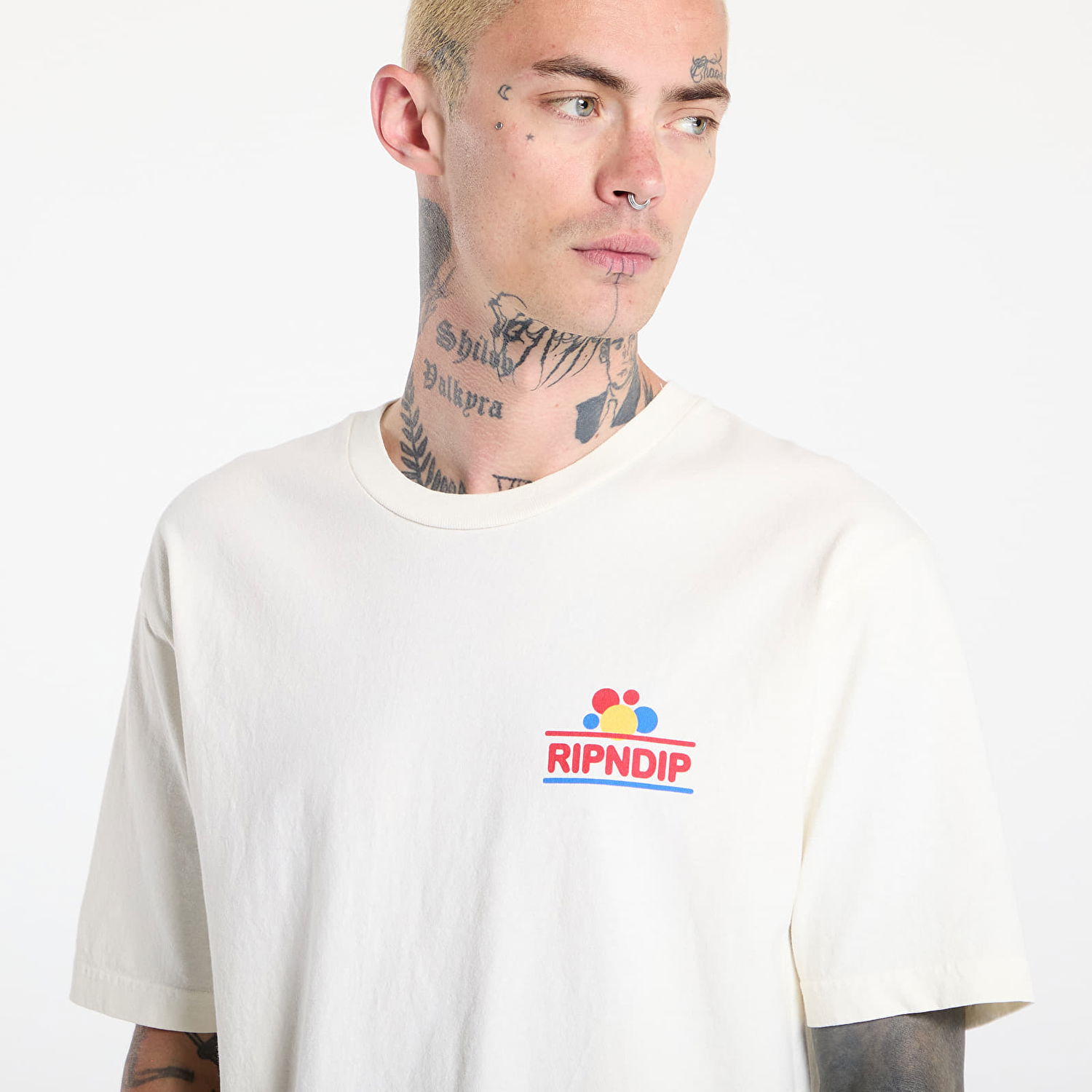 Tričko RIPNDIP RIPNDIP Wonder Nerm T-Shirt Biela | RNDSUM25140, 1