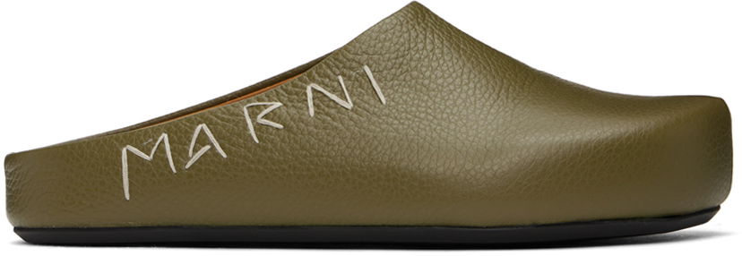 Oblečenie Marni Marni Fussbett Sabot Loafers Zelené | SBMR001400 P6533