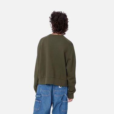 Mikina Carhartt WIP Cropped Sweatshirt Zelené | I034307_9, 1