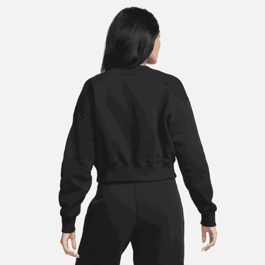 Mikina Nike Sportswear Phoenix Fleece Sweatshirt Čierna | FN3651-010, 2