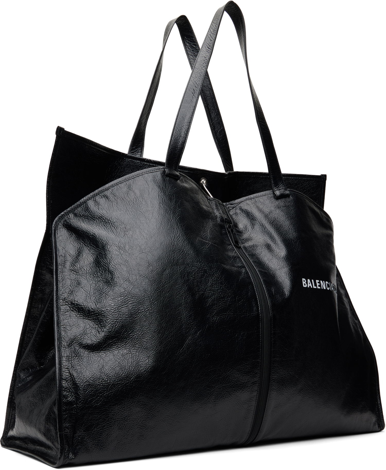 Tote bag Balenciaga Balenciaga Shopper Garment Tote Čierna | 8116072ABH6, 1