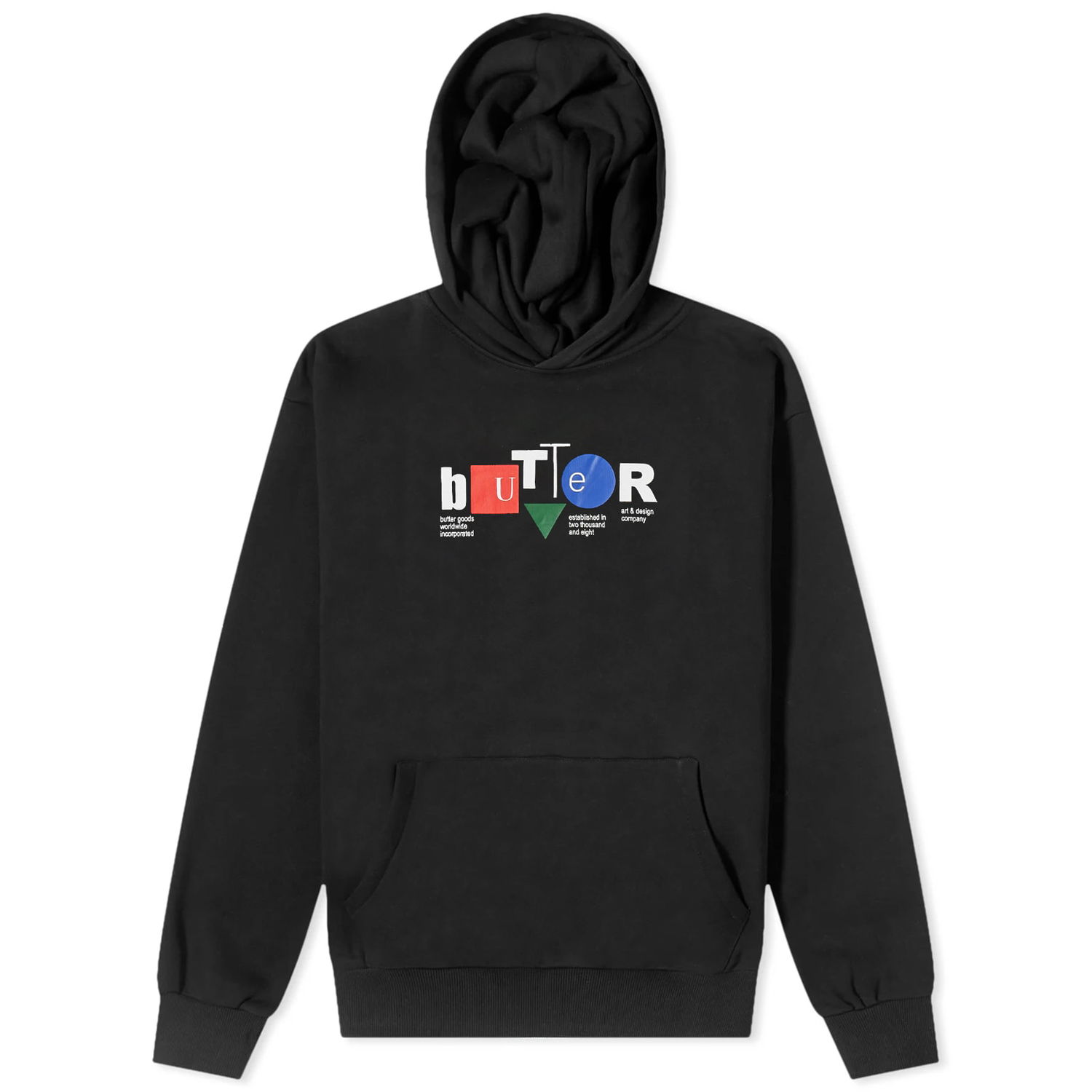 Mikina Butter Goods Design Co Hoodie Čierna | BUTTERQ1240053, 0
