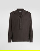 Dolce & Gabbana Three-Button Linen Shirt