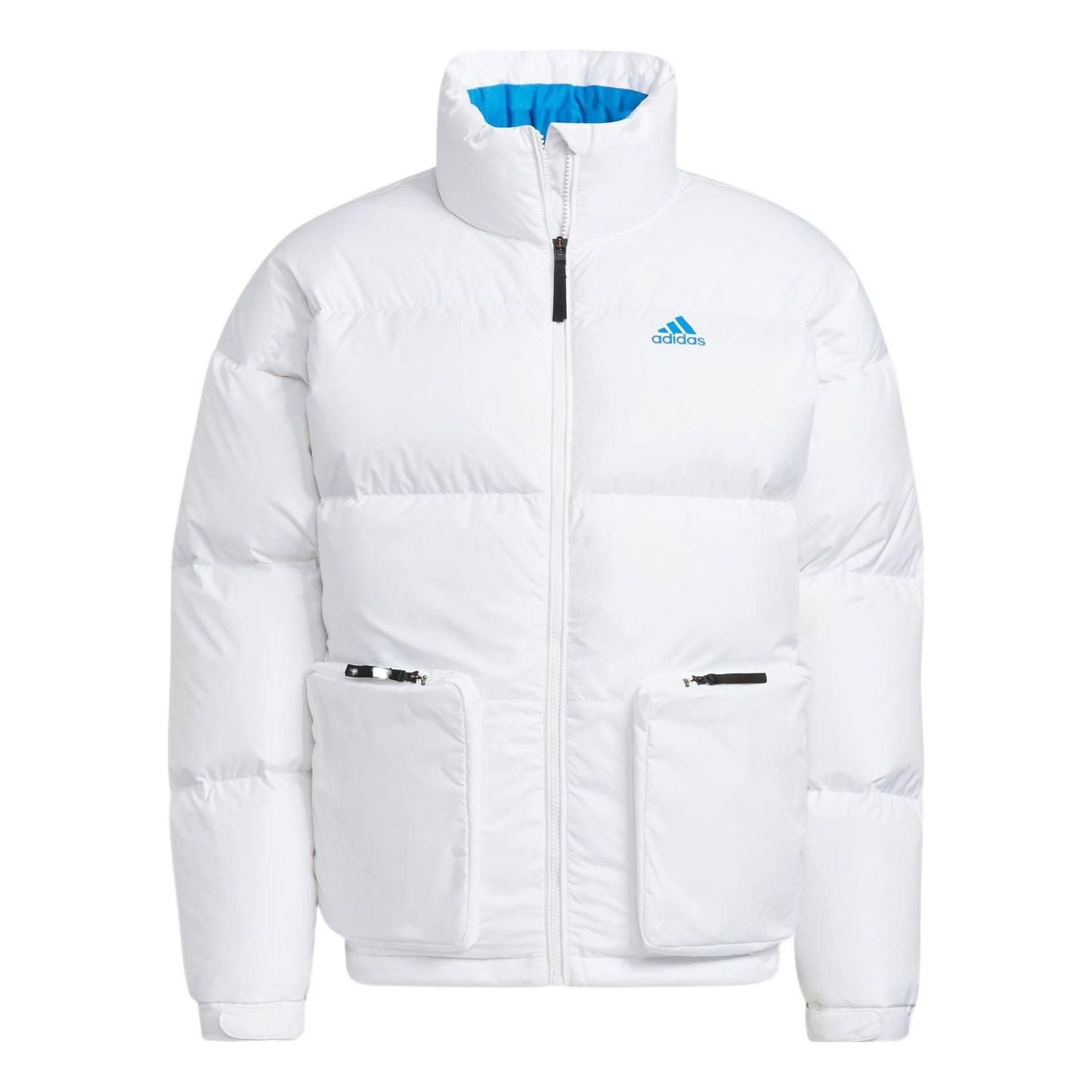 Prešívaná bunda adidas Originals Short Padded Puffer Jacket Biela | HN2103, 0