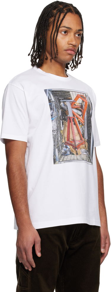 Tričko Junya Watanabe Cotton Jersey Thomas Struth T-shirt Biela | WP-T003-051, 1