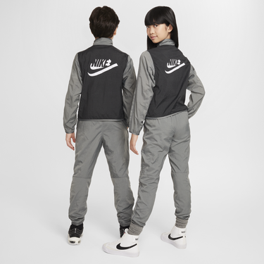 Súprava Nike Sportswear Tracksuit for Big Kids Šedá | FD3058-084, 1
