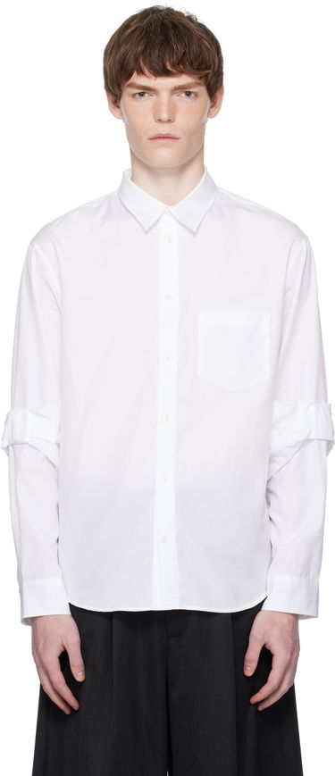 Košeľa Simone Rocha Simone Rocha Bow Sleeve Classic Shirt Biela | 5382 1025, 0