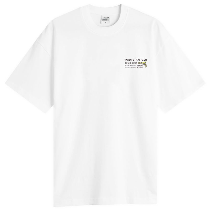 Tričko Polar Skate Co. Ray Gun T-Shirt, Size Small Biela | PSC-F25-32-WHT