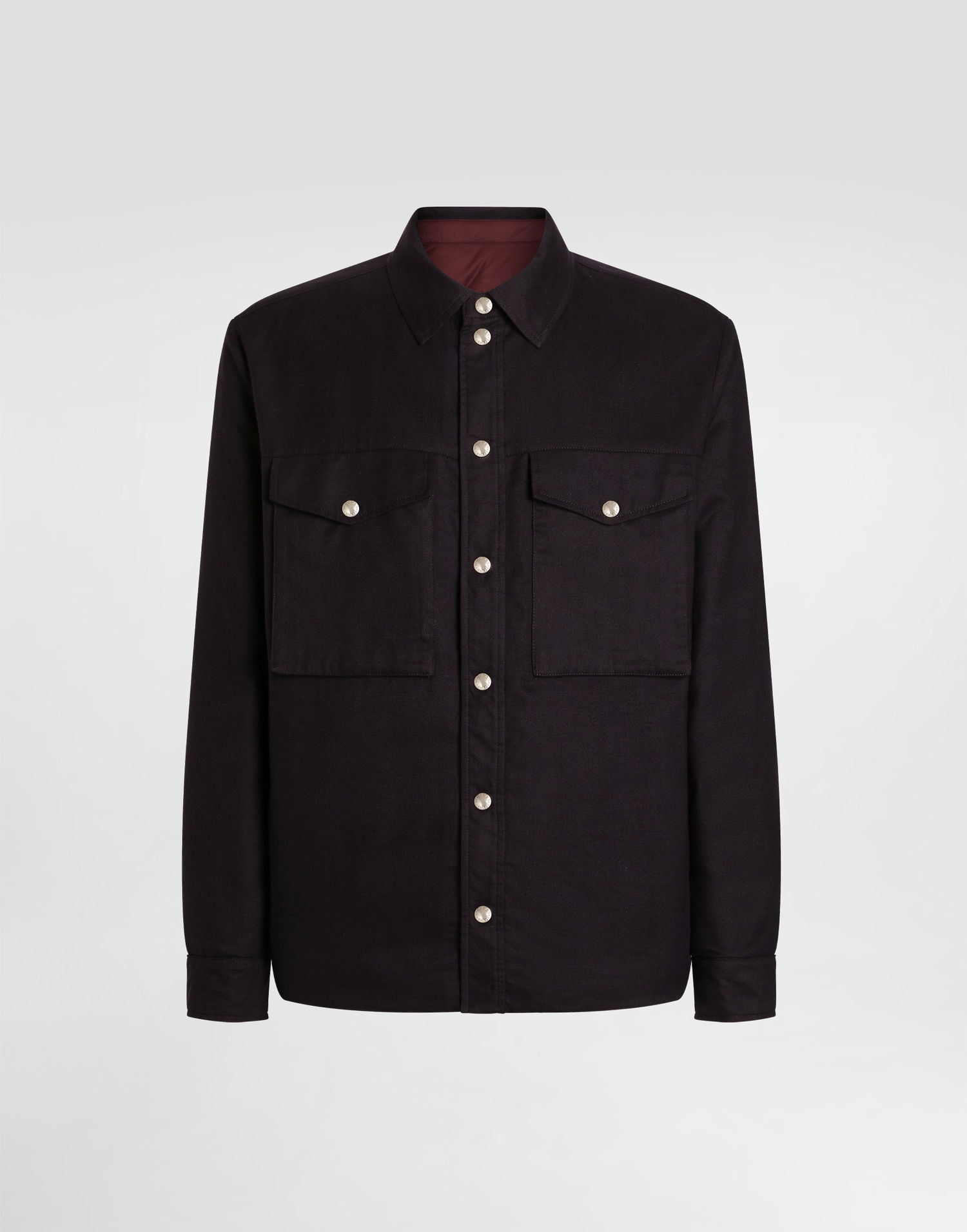 Bunda Dolce & Gabbana Dolce & Gabbana Reversible Shirt Jacket Čierna | G9BSMTFCTABS8031, 0