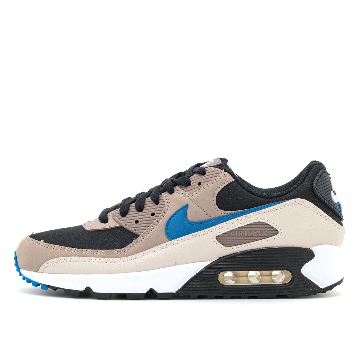 Tenisky a topánky Nike Nike Air Max 90, Black/Blue Slate-Taupe Haze-Malt Béžová | DC9388-001, 1