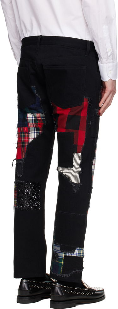 Džínsy Junya Watanabe Junya Watanabe Patchwork Jeans Čierna | WO-P006-051, 2