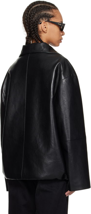 Bunda Nanushka Nanushka Aiman Faux-Leather Jacket Čierna | NW25RSJK13999, 2