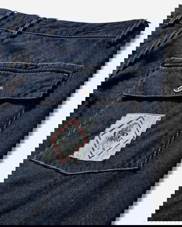 Cargo nohavice C.P. Company Loose Denim Pants Modrá | 18CMPA157A-110295W D08, 3