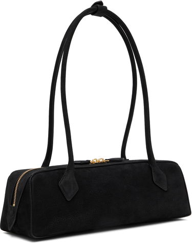 Taška cez rameno Alaïa 'Le Teckel' Medium Suede Bag Hnedá | AA1S06033CA214, 2