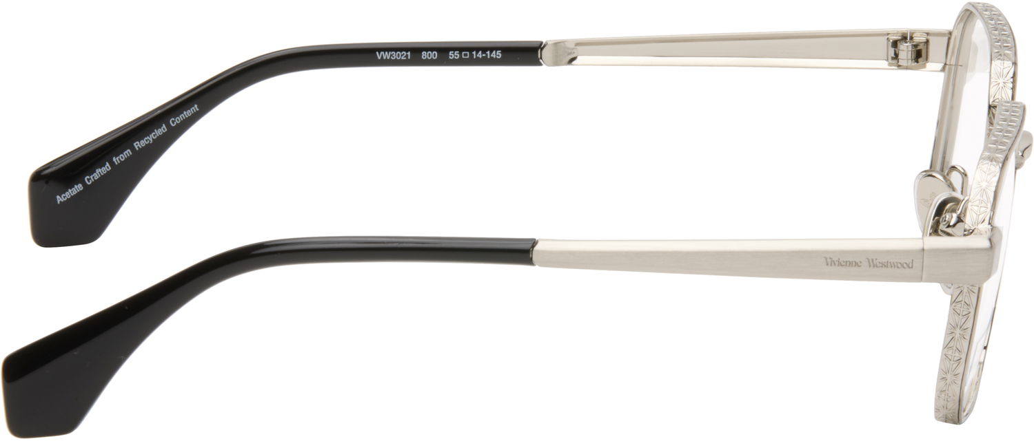 Slnečné okuliare Vivienne Westwood Vivienne Westwood Square Glasses Metalická | VW302180055, 1