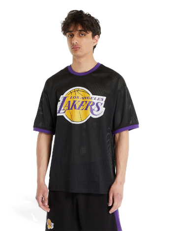 New Era Los Angeles Lakers NBA Team Logo Mesh Oversized T-Shirt 60357111