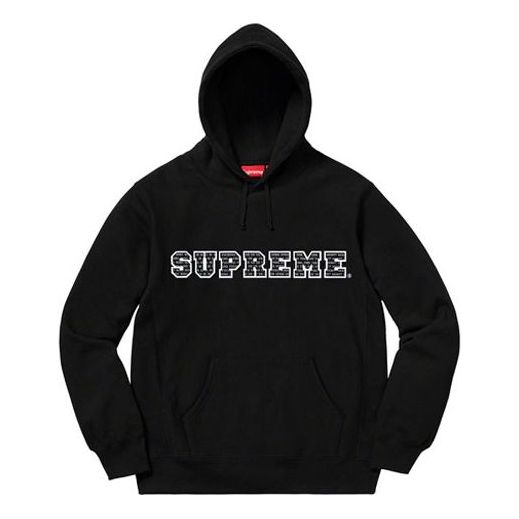 Mikina Supreme Most Logo Hooded Sweatshirt Čierna | SUP-FW19-009