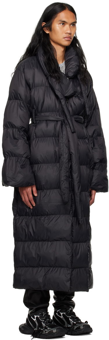 Prešívaná bunda Ottolinger Ottolinger Laced Puffer Coat Čierna | 0901601S, 1