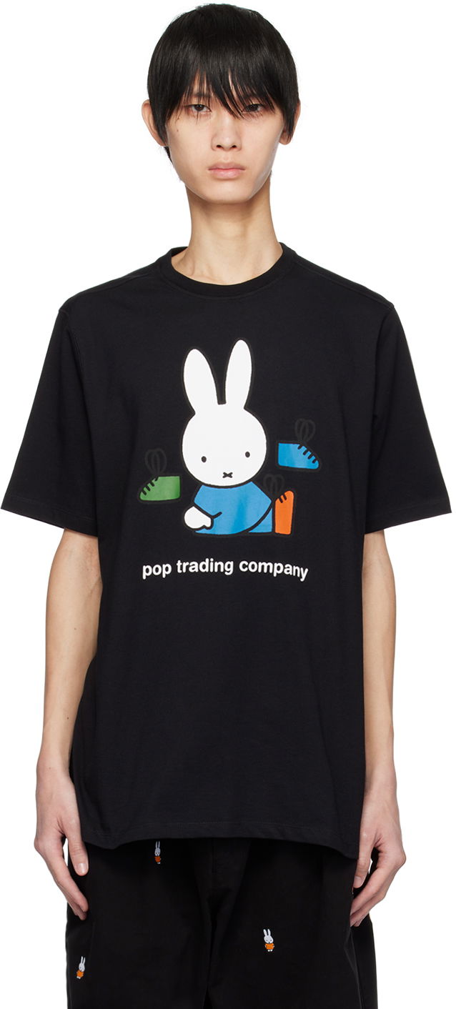 Tričko Pop Trading Company Footwear Graphic T-Shirt Čierna | POPAW23_02-031, 0